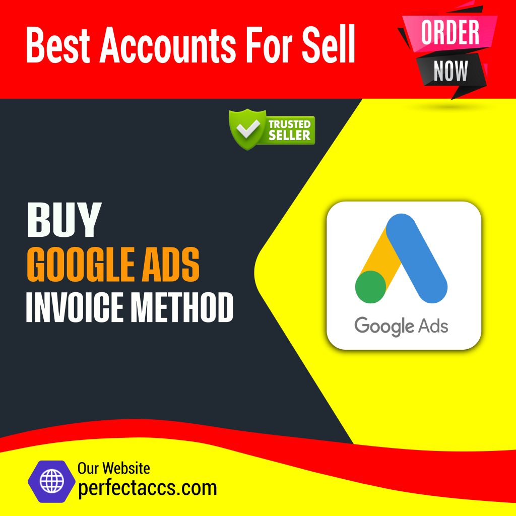 Buy Google Ads Invoice Method